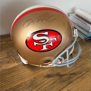 Joe Montana signed Helmet